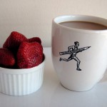 Coffee and fruits