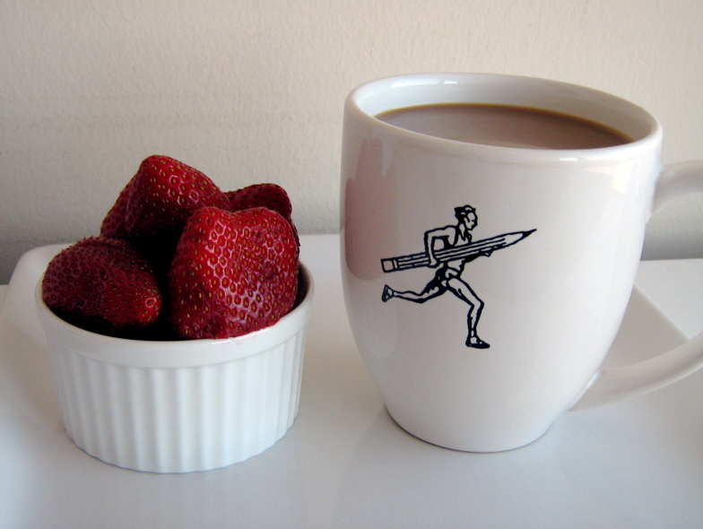 Coffee and fruits
