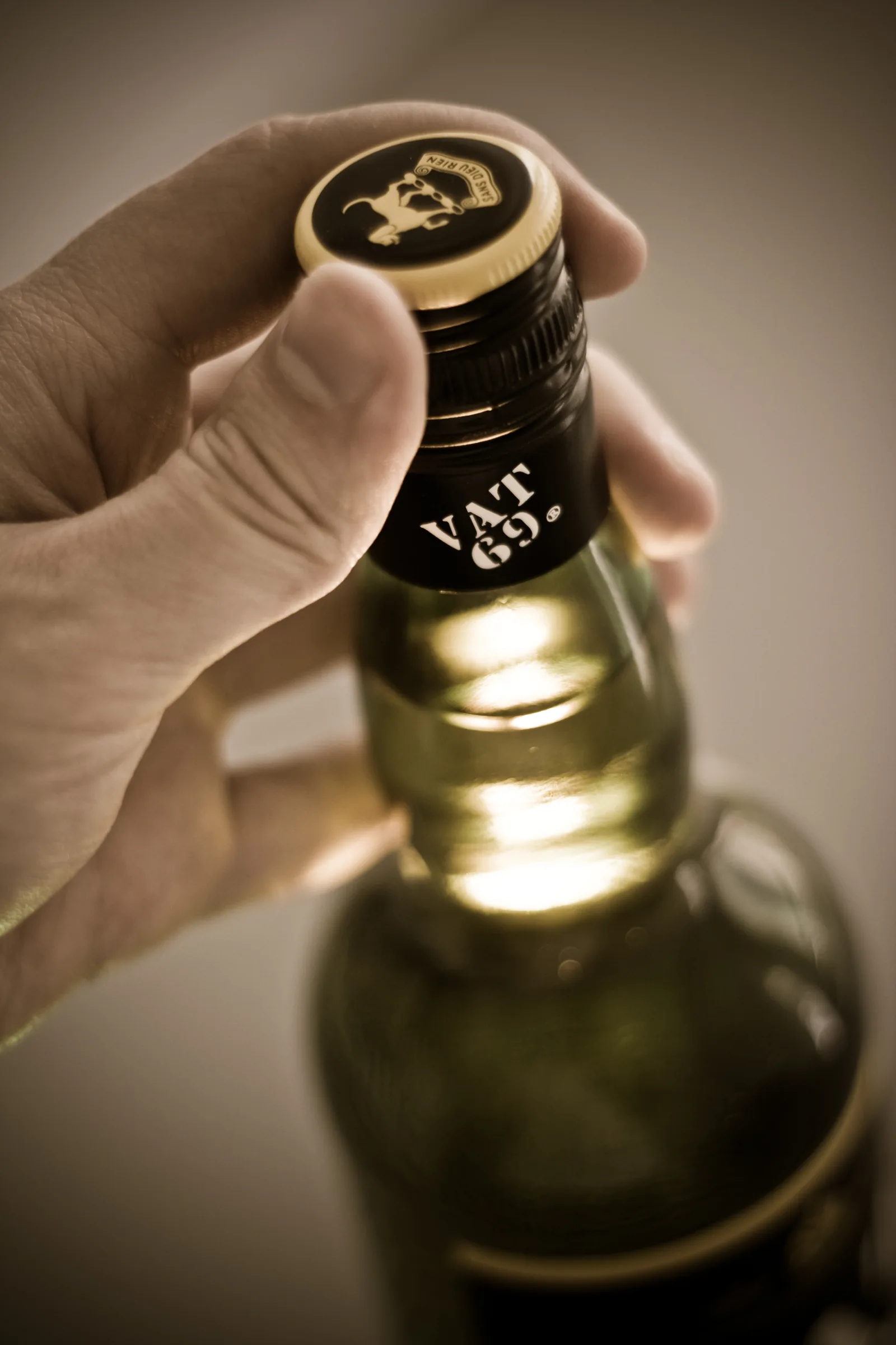 Bottle of liquor