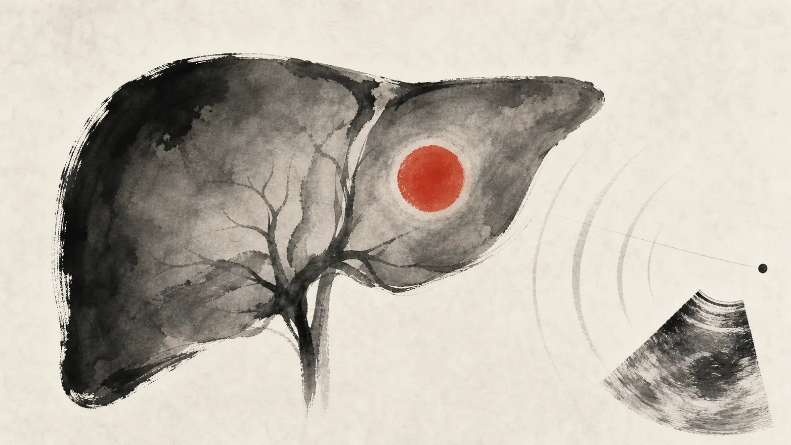 Medical illustration about Hepatocellular carcinoma (liver cancer)